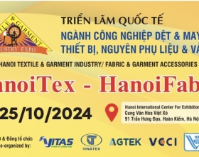 Triển lãm Quốc tế Hà Nội về Công nghiệp Dệt May - HanoiTex 2024